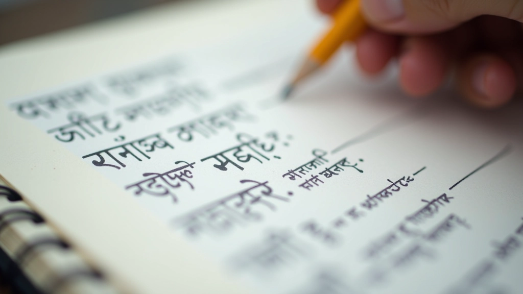 Tokenization visualization showing Hindi text breaking into linguistic units